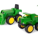 Gyermek szett JOHN DEERE traktor billenőplatóval 16 cm