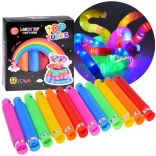 POP TUBE Világító LED Szenzoros Csövek 12 db