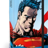 Vonalas notesz Superman A6 World Hero, 172 oldal, keménytáblás kötés és gumipánt