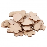 Fa korongok – kreatív virágok