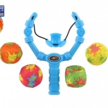 Műanyag csúzli vízbombákkal 4db