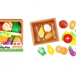 Élelmiszeres láda gyerek konyhához