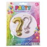 40 cm-es felfújható kérdőjel lufi