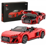 Építő készlet Autó RC 1:14 Audi R8 Spyder 1440 darab