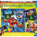 Ravensburger puzzle Power Players 3×49 darab