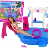 Baba medencével és csúszdával