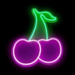 2Kids Toys LED neon lámpácska cseresznye