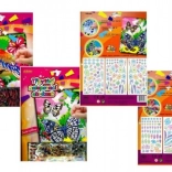 ARTLOVER csillámos matricás kép lovacskák 20 × 29 cm