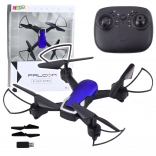 Falcon drón hat tengellyel és LED világítással