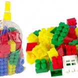 Színes építőkockák közepes - 65 darab