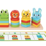 Fa rakosgatós játék Állatbarátok 2Kids