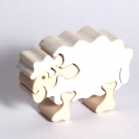 Fa berakós puzzle Bárányka