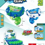 Átlátszó vízipisztoly 15 cm