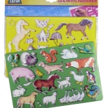 Lena rajzolósablonok – lovak és macskák