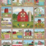 Cobble Hill puzzle Hímzett takarók földje 1000 darab