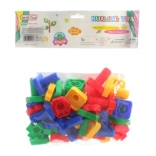 Gyermek építőjáték csavarok és anyák