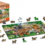 Fa puzzle óvoda a farmán 2 az 1-ben