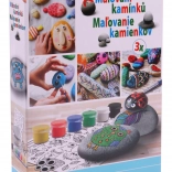 Kavicsfestő készlet matricákkal