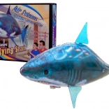 Távirányítással Vezérelt Kék Cápa Alakú Repülő Léggömb
