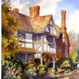 Norimpex gyémánt festés Vidéki villa 30x40 cm