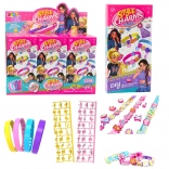 DIY karkötőkészítő szett állatos medálokkal – 4 állítható karkötő