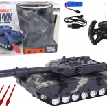 Szórakoztató katonai RC tank gyerekeknek