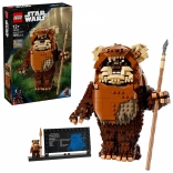 LEGO Star Wars Ewok Wicket – kiállítható építőfigura
