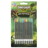 Dinoszauruszos tortagyertyák, 10 db