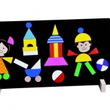 Detoa mágneses puzzle gyerekeknek