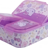 Hello Kitty uzsonnás multi box rekeszekkel