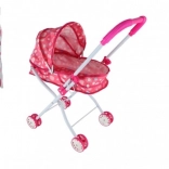 Mély babakocsi babáknak – textil, könnyű és összecsukható