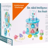 Fa oktató többlapos játék 4 az 1-ben gyerekeknek