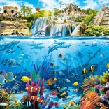 1500 darabos puzzle – Kalózsziget: Korallzátony