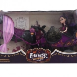 Elemes babakocsi lóval és ízületes babával