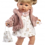 Llorens Julia valósághű baba hangokkal 42 cm