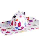 Gyönyörű Fém Teáskészlet Gyermekeknek