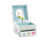 DJECO zenélő ékszerdoboz nyuszival – zöld