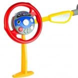 Gyerek szimulátor kormány valósághű hangokkal