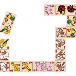 GOKI DOMINÓ – háziállatok, fa dobozban