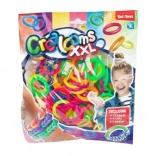 Gyermek karkötő készítő készlet gumiszalagokból