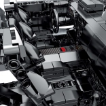 Építőkészlet sportautó M‑Sports, szürke, 1356 darab