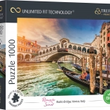 TREFL UFT puzzle Romantic Sunset: Rialto-híd Velencében, 1000 darab