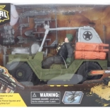 Katonai készlet dzsippel