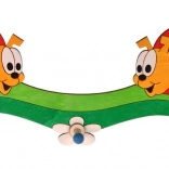 Fa fogas három kerek akasztóval, katicabogarak DoDo