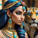 Puzzle Egyiptomi barátság 300 darab BLUEBIRD