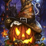 Puzzle Spooktacular 1000 darabos a Cobble Hill-től