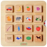 Masterkidz montessori árnyék- és párosító játék