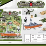 Katonai technika készlet hajóval 28 cm