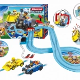 Carrera First autóversenypálya – Mancs őrjárat 2,9 m, Chase és Rubble szett