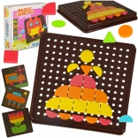 Mozaikos kreatív kirakó geometrikus formák 170 darab